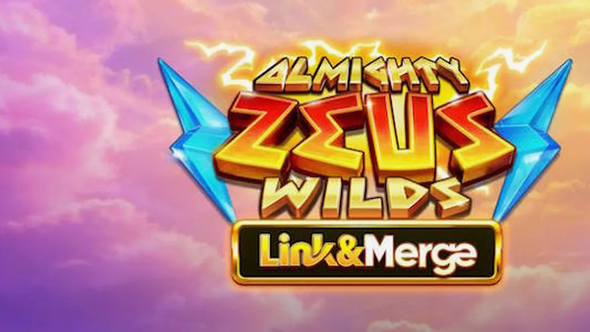 Interface do jogo de slot Almighty Zeus Wilds com temática mitológica